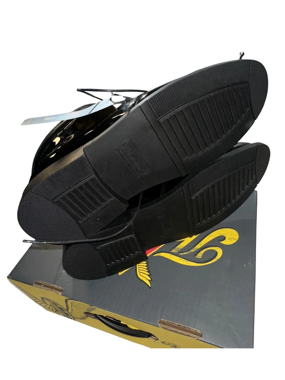 Thorogood Poromeric Academy Chukka Uniform Shoes Black Men’s 10.5 NWT